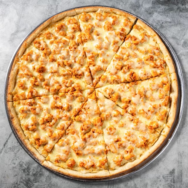Buffalo Chicken Pizza.