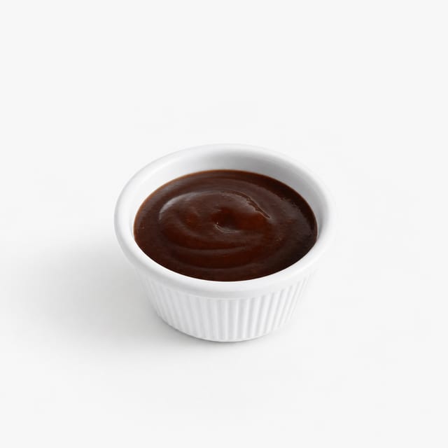 Cup of BBQ Sauce.
